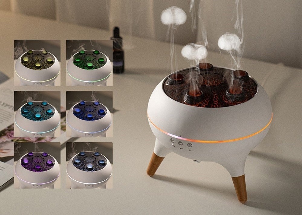 Aromadifuzér IMMAX JELLYFISH a možnost barevných efektů