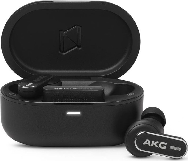 Bezdrátová sluchátka Anker soundcore AKG N5 Hybrid, černá barva