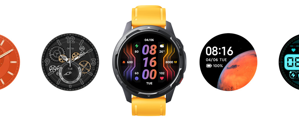 Chytré hodinky Xiaomi Watch S1 Active černé