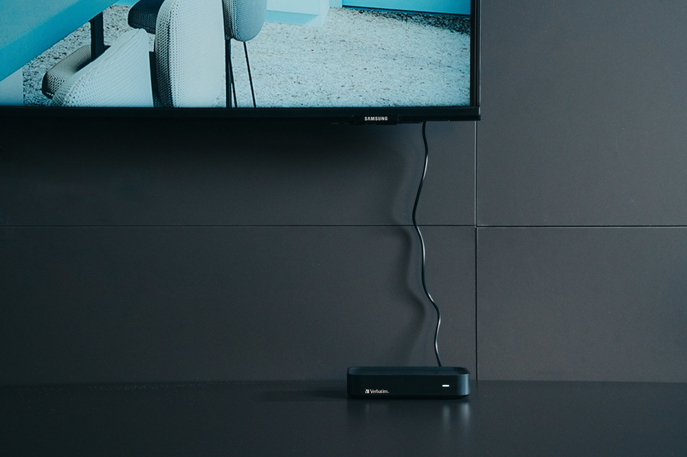 Adaptér Verbatim Share my Screen WDA-01, USB-C, 1080 p Adaptér Verbatim Share my Screen WDA-01, USB-C, 1080 p