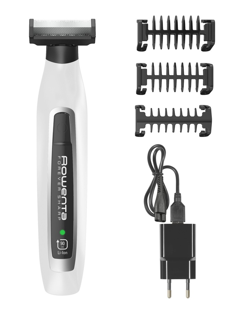 Zastřihovač vousů Rowenta Forever Sharp TN6010F5 bílý