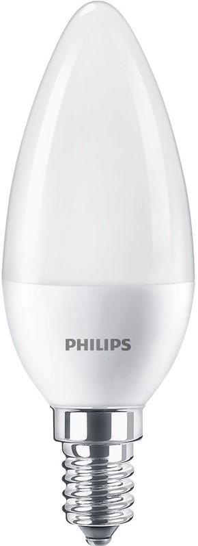 Žárovka LED Philips svíčka, 7W, E14, teplá bílá