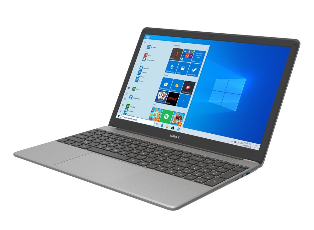 Notebook Umax VisionBook 15Wr šedý