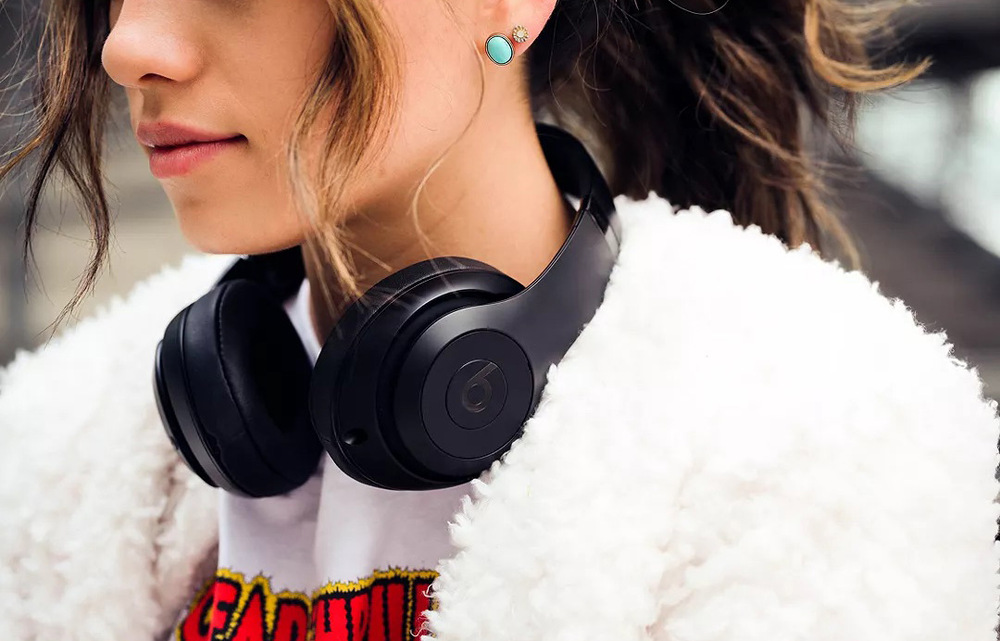 Sluchátka Beats Studio3 Wireless - půlnoční černá Sluchátka Beats Studio3 Wireless - půlnoční černá