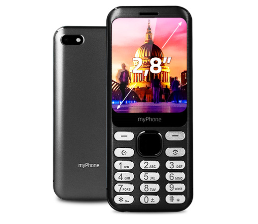 Mobilní telefon myPhone Maestro plus černý Mobilní telefon myPhone Maestro plus černý
