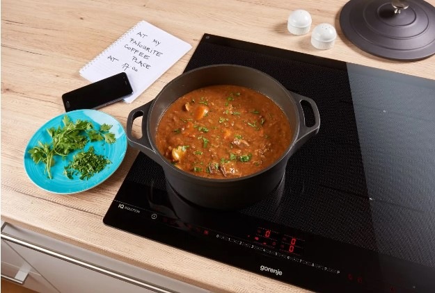Indukční varná deska Gorenje Advanced IS645BG IQcooking černá Indukční varná deska Gorenje Advanced IS645BG IQcooking černá