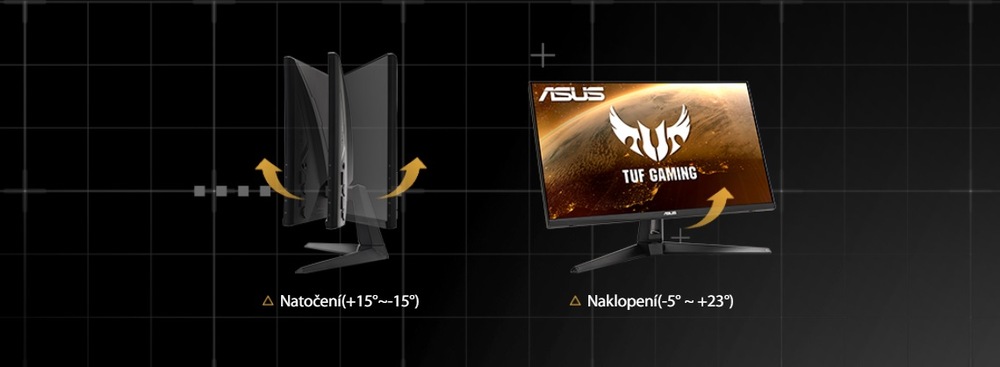 Herní monitor Asus TUF Gaming VG279Q1A černý