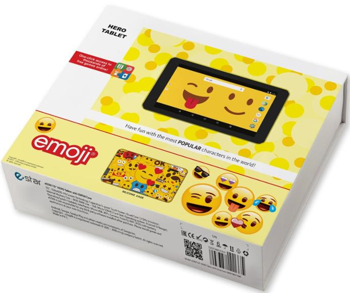 Dotykový tablet eStar Beauty HD 7 Wi-Fi 16 GB - Emoji eStar Beauty HD 7 Wi-Fi, Emoji
