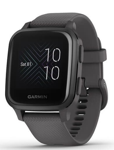 Chytré hodinky Garmin Venu Sq - Slate/Gray Band