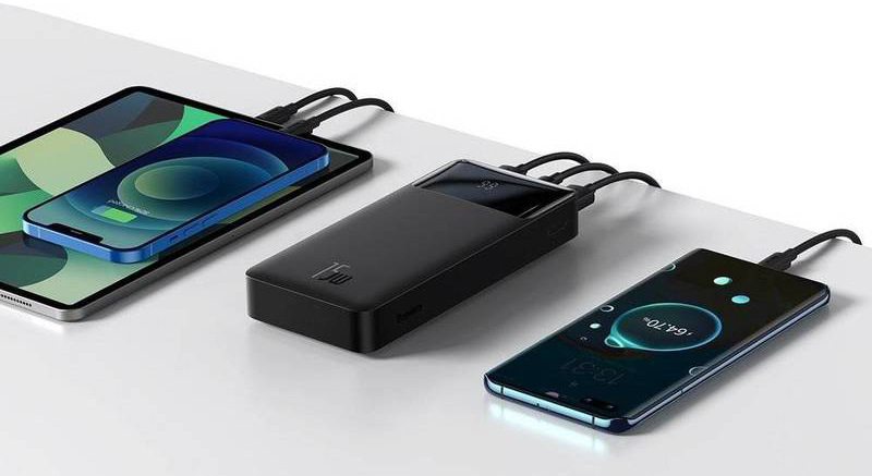 Powerbanka Baseus Bipow 20000mAh 15W černá