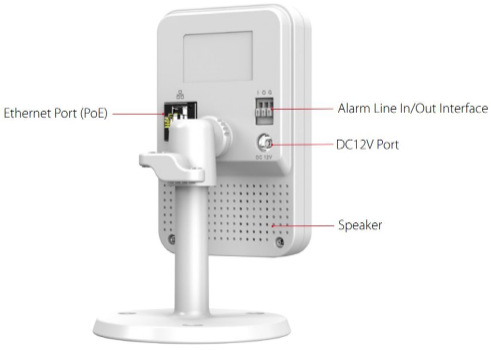 IP kamera Dahua C2K-P, vnitřní, Wi-Fi, 2Mpix, objektiv 2,8mm, IR až 30m - bílá