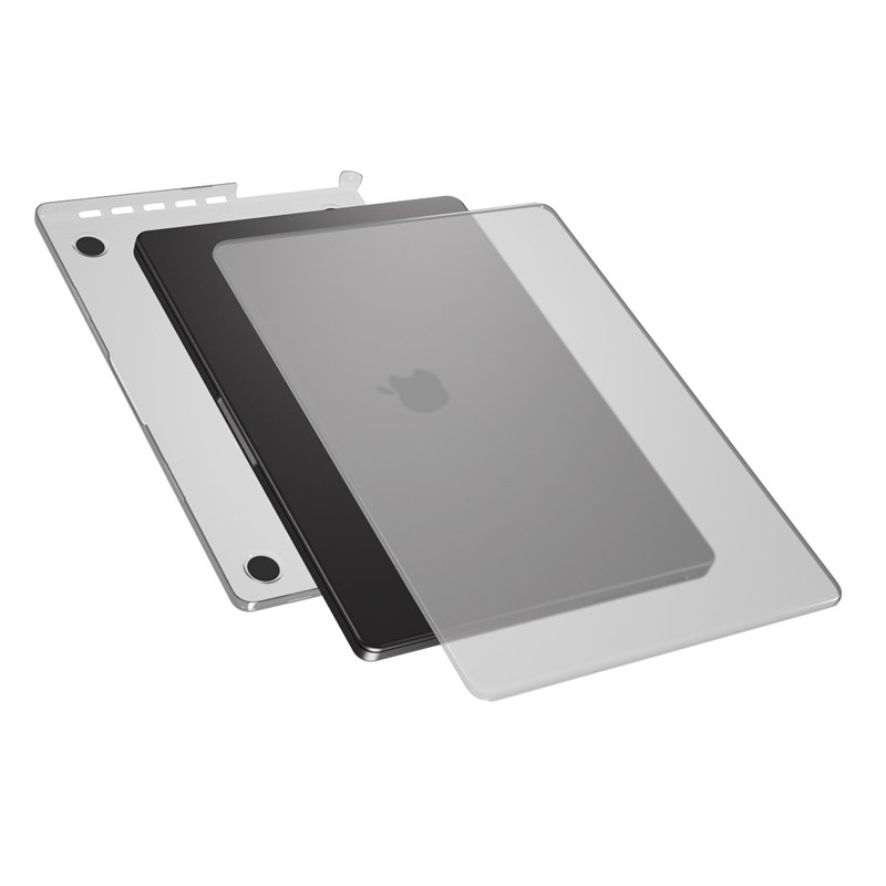 Kryt Epico Slim Shell for Macbook Pro M1/M2/M3/M4 16" (A2485/A2780/A2991/A3403/A3186) šedý