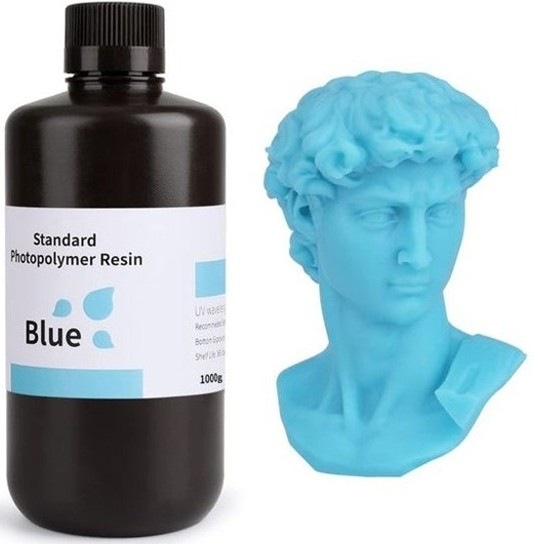UV resin Elegoo Standard 1kg - modrý
