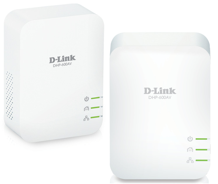 Síťový rozvod LAN po 230V D-Link DHP-601AV/E Starter Kit