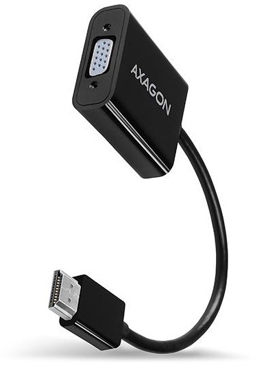 Redukce Axagon HDMI/VGA černá