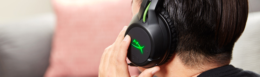 Headset HyperX CloudX Flight (Xbox Licensed) černý/zelený Headset HyperX CloudX Flight (Xbox Licensed) černý/zelený