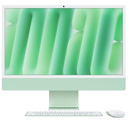 Počítač All In One Apple iMac 24" CTO M4 8× CPU 8× GPU, 24 GB, 512 GB - zelený CZ