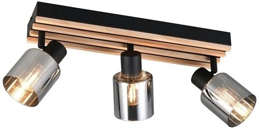 Nástěnné svítidlo Reality R86533032 TRAVIA v černé barvě