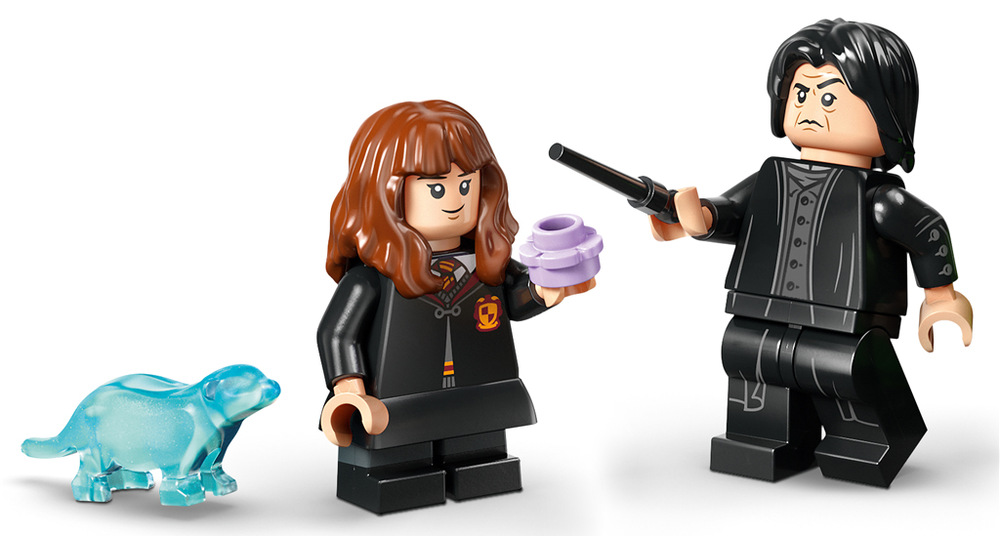 Hermionina vydří patronka a jeden ze 14 bradavických portrétů potěší fanoušky sběratelské řady LEGO Harry Potter.