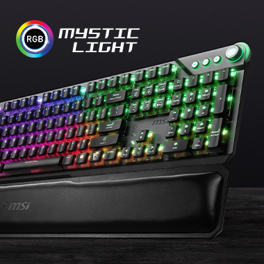 Klávesnice MSI Vigor GK71 Sonic, US černá/šedá