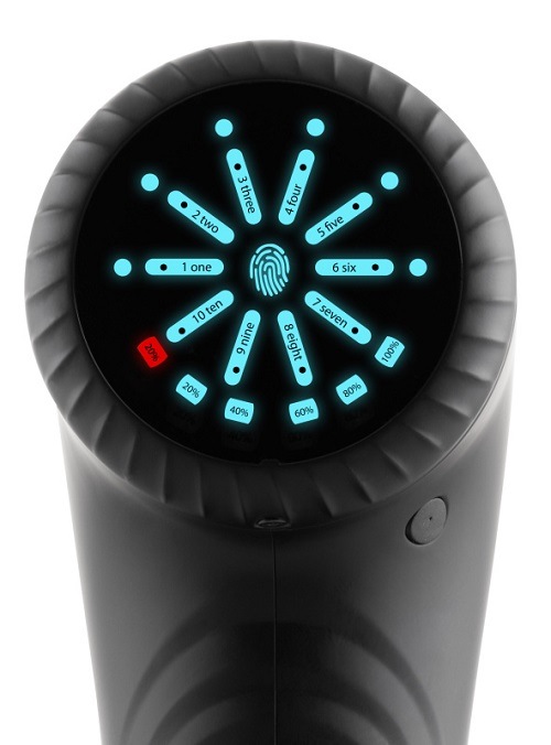 Masážní pistole ETA Power Care PRO 2660 90000, ovládání
