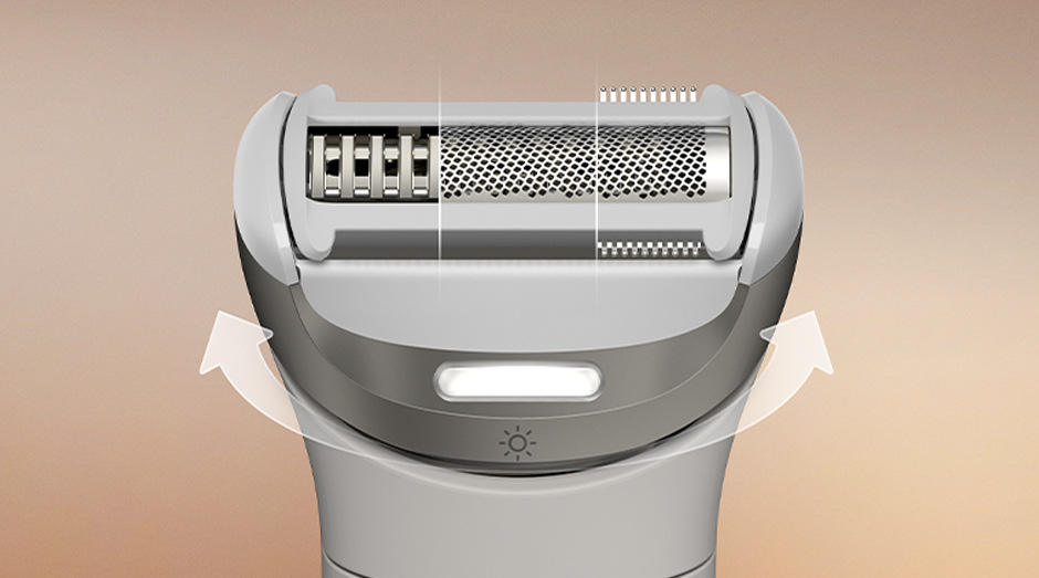 Flexibilní hlavice dámského holicího strojku Philips BRL147/00