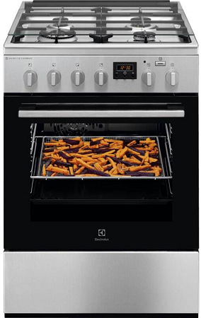 Kombinovaný sporák Electrolux LKK664200X nerez