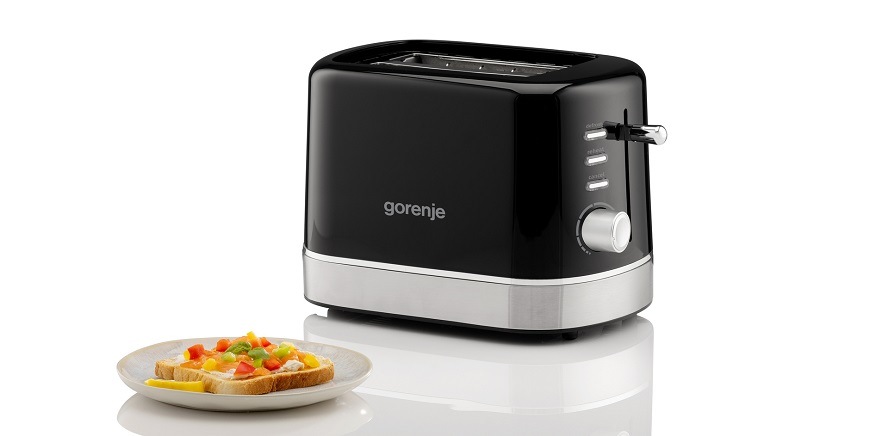 Topinkovač Gorenje T800DB černý Topinkovač Gorenje T800DB, černá, bezpečnostní prvky, chladné stěny spotřebiče