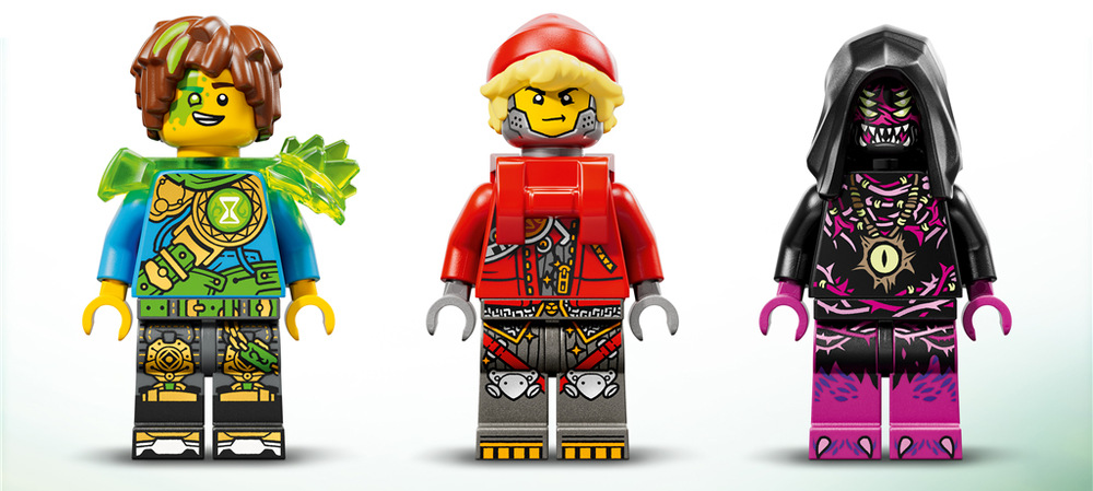 Stavebnice LEGO® DREAMZzz™ 71513 Škorpioní rypadlo z nočních můr Škorpioní rypadlo měří 20 × 21 × 23 cm a skvěle doplní sbírku fantastických mechanických tvorů.