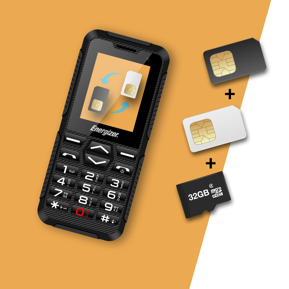 Mobilní telefon Energizer Hardcase H10 černý Mobilní telefon Energizer Hardcase H10 černý