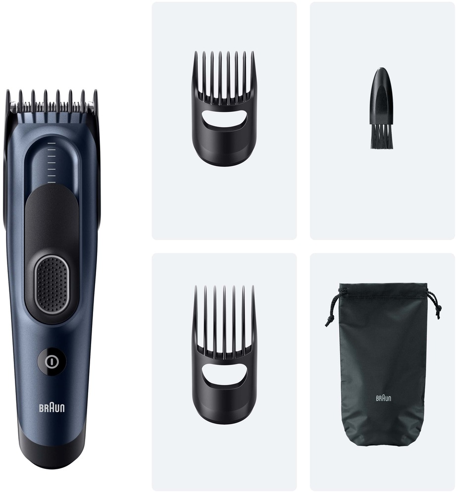 Zastřihovač vlasů Braun Series 5 HC5550 černý/modrý