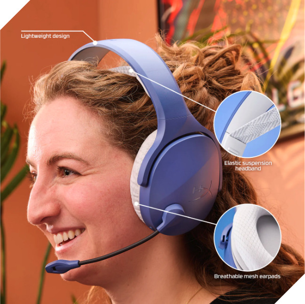 Headset HyperX Cloud Jet Wireless modrý