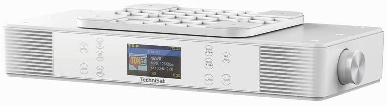 Internetový radiopřijímač TechniSat KitchenRadio IR bílý