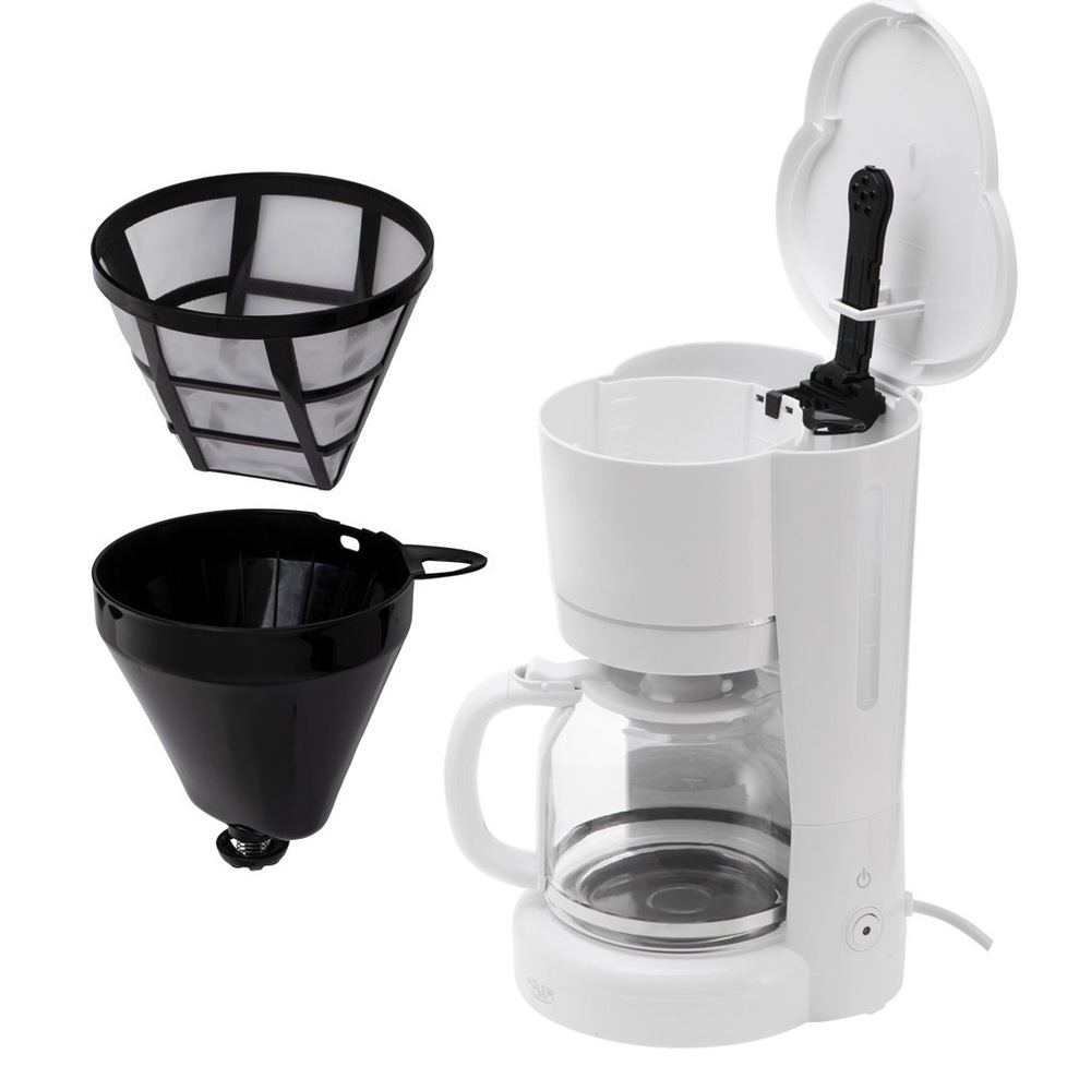 Kávovar Adler AD4383w bílý Kávovar Adler disponuje automatickým vypnutím po 40 minutách