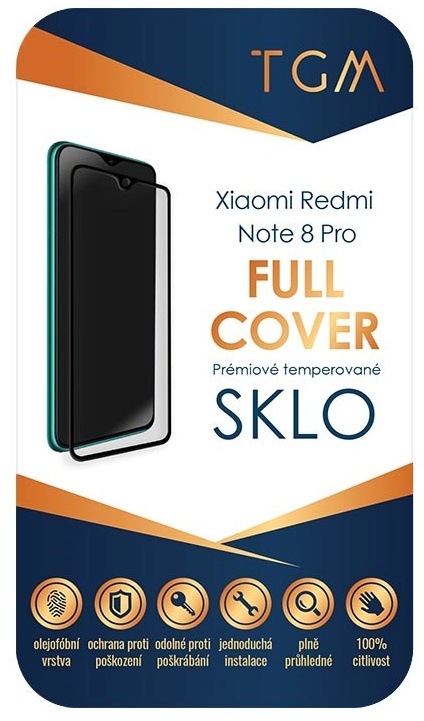 TGM Full Cover pro Xiaomi Redmi Note 8 Pro, černá