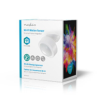 Detektor pohybu Nedis WIFISM10WT, Wi-Fi, kabelový, vnitřní Detektor pohybu Nedis WIFISM10WT