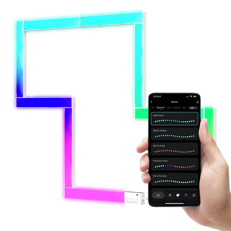 Dekorativní LED Trust GXT 905 VYBZ, 9ks bílé