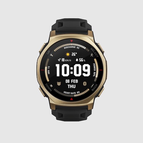 Chytré hodinky Amazfit T-Rex 3 Pro 44 mm černé Chytré hodinky Amazfit T-Rex 3 Pro 44 mm černé