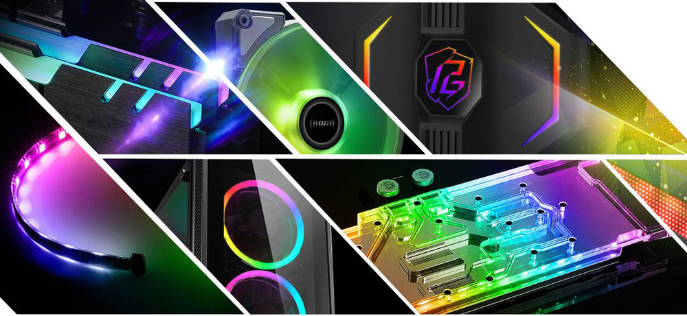 Základní deska ASRock B760M-X Gen5 černá RGB podsvícení dodá desce moderní a stylový vzhled