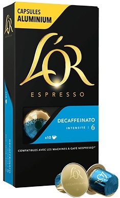 Kapsle pro espressa L’OR NCC DECAFFEINATO (10 ks) Kapsle pro espressa L’OR NCC DECAFFEINATO (10 ks)