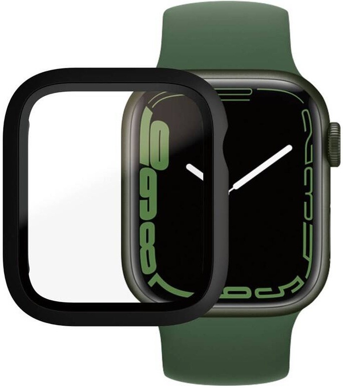 PanzerGlass Full Protection na Apple Watch 7 a 8, 41 mm, černá