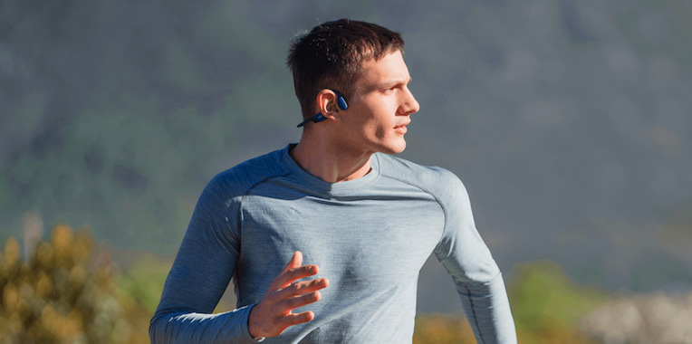 Sluchátka Shokz OpenRun červená