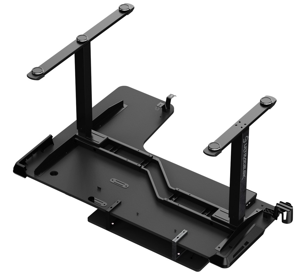 Herní stůl ULTRADESK WINGER černý Herní stůl ULTRADESK WINGER - černý