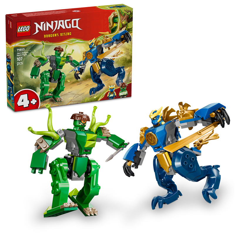 Stavebnice LEGO® NINJAGO® 71853 Jay a boj v dračím robotickém obleku