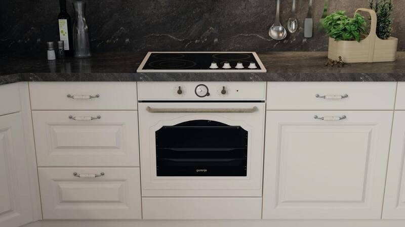 Sklokeramická varná deska Gorenje Retro EC642CLI černá Sklokeramická varná deska Gorenje Retro EC642CLI černá