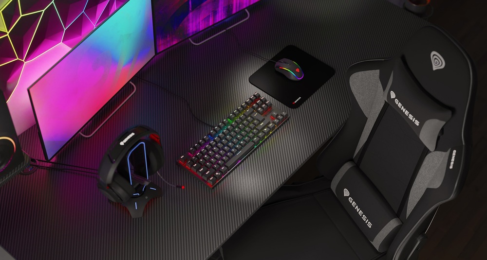 Herní židle Genesis NITRO 440 G2 černá/šedá Genesis NITRO 440 G2
