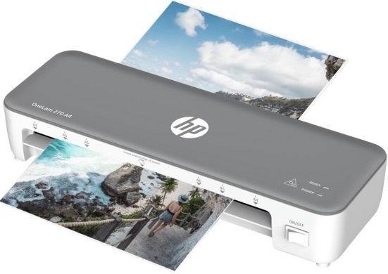 Laminátor HP OneLam 270 A4 lze použít až do formátu A4