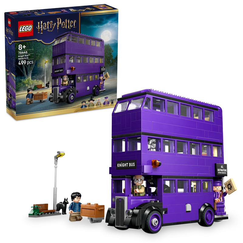 Stavebnice LEGO® Harry Potter™ 76446 Dobrodružství v záchranném kouzelnickém autobusu