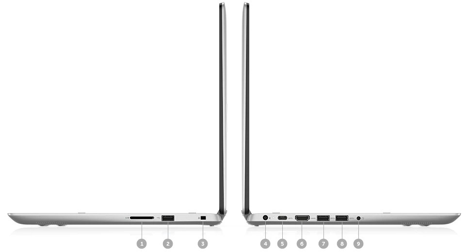 Notebook Dell Inspiron 14 2in1 (5491) Touch stříbrný Notebook Dell Inspiron 14 2in1 (5491) Touch stříbrný