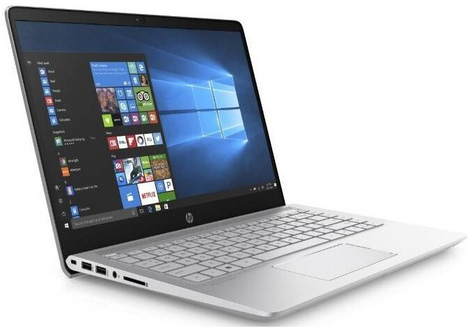 Notebook HP Pavilion 14-ce3004nc stříbrný